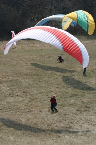 Tandem cu parapanta - Cursuri de zbor cu parapanta Alba iulia